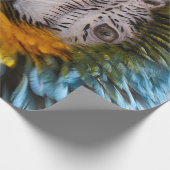 Papier Cadeau Papier d'enveloppement de perroquet de Macaw (Coin)