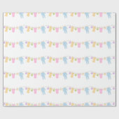 Papier Cadeau Papier d'enveloppement de petits vêtements (Plat)