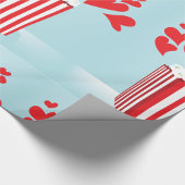 Papier Cadeau Papier d'enveloppement de pop-corn pour film