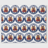 Papier Cadeau Papier d'enveloppement de punaises d'âne (Plat)