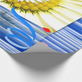 Papier Cadeau Papier d'enveloppement de ressort (Coin)