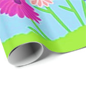 Papier Cadeau Papier d'enveloppement de ressort (Coin rond)