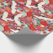 Papier Cadeau Papier d'enveloppement de soie asiatique (Coin)