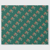 Papier Cadeau Papier d'enveloppement de truites mousseuses (Plat)