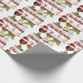 Papier Cadeau Papier d'enveloppement de vin et de Noël (Coin)