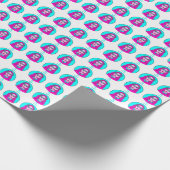 Papier Cadeau Papier d'enveloppement de virus (Coin)