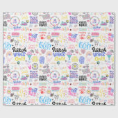 Papier Cadeau Papier d'enveloppement des affirmations positives (Plat)