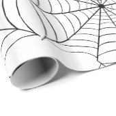 Papier Cadeau Papier d'enveloppement des araignées (Coin rond)