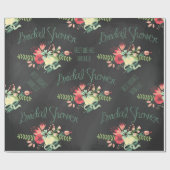 Papier Cadeau Papier d'enveloppement des Fêtes des mariées de ta (Plat)