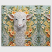 Papier Cadeau Papier d'enveloppement des moutons Eid ul Adha (Plat)