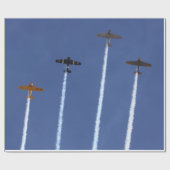 Papier Cadeau Papier d'enveloppement des plans de guerre (Plat)