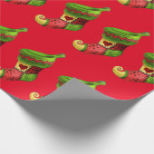 Papier Cadeau Papier d'enveloppement des restes de Noël (Coin)