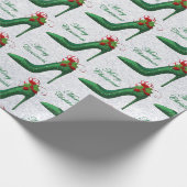 Papier Cadeau Papier d'enveloppement des talons de Parties scint (Coin)