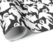 Papier Cadeau Papier d'enveloppement d'Halloween (Coin rond)