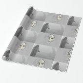 Papier Cadeau Papier d'enveloppement d'Halloween (Déroulé)