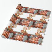 Papier Cadeau Papier d'enveloppement d'Halloween (Déroulé)