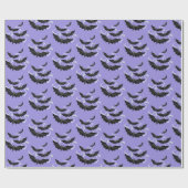 Papier Cadeau Papier d'enveloppement d'Halloween (Plat)