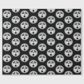 Papier Cadeau Papier d'enveloppement d'Halloween (Plat)