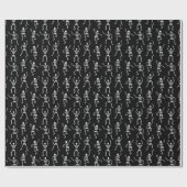 Papier Cadeau Papier d'enveloppement d'Halloween (Plat)