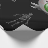 Papier Cadeau Papier d'enveloppement d'Halloween (Coin)