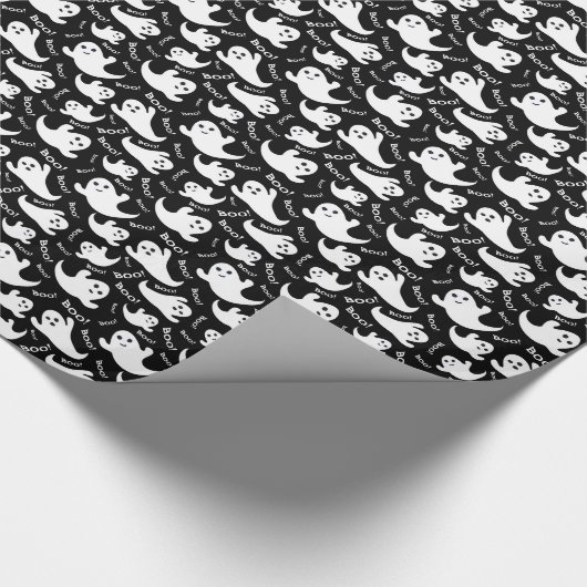 Papier Cadeau Papier d'enveloppement d'Halloween (Coin)