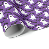 Papier Cadeau Papier d'enveloppement d'Halloween (Coin rond)