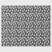 Papier Cadeau Papier d'enveloppement d'Halloween pour Fantômes m (Plat)