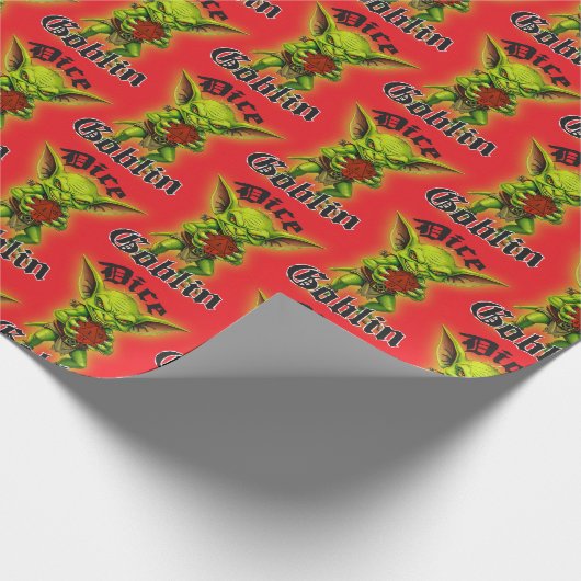 Papier Cadeau Papier d'enveloppement Dice Goblin (Coin)