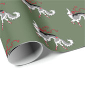 Papier Cadeau Papier d'enveloppement du ballet de la fête de Bor (Coin rond)