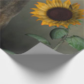 Papier Cadeau Papier d'enveloppement du chevalet de tournesol (Coin)