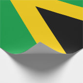 Papier Cadeau Papier d'enveloppement du drapeau jamaïcain (Coin)