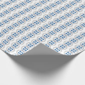 Papier Cadeau Papier d'enveloppement du logo Harper College (Coin)