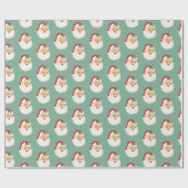 Papier Cadeau Papier d'enveloppement du Père Noël (Plat)