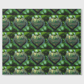 Papier Cadeau Papier d'enveloppement électronique en forme de co (Plat)