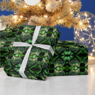 Papier Cadeau Papier d'enveloppement électronique en forme de co