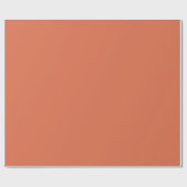 Papier Cadeau Papier d'enveloppement en couleur solide Brûlé Sie (Plat)