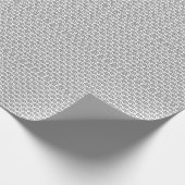 Papier Cadeau Papier d'enveloppement en polyamory B/W (Coin)