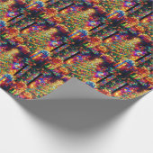 Papier Cadeau Papier d'enveloppement en verre teint d'aquarelle  (Coin)