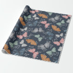 Papier Cadeau Papier d'enveloppement encastré de papillon Boho<br><div class="desc">Vous serez enchanté par notre Décor de fête des papillons enchanté et imprimable ! Parfait pour les anniversaires, les baby showers ou toute occasion spéciale, notre décor papillon imprimable fera de votre événement un événement inoubliable. Laissez votre imagination s'envoler et créez des souvenirs qui fleuriront dans le coeur de vos...</div>
