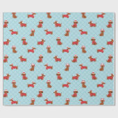 Papier Cadeau Papier d'enveloppement Festif de Noël (Plat)