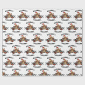 Papier Cadeau Papier d'enveloppement Gangsta Wrappa (Plat)