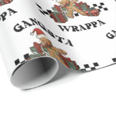 Papier Cadeau Papier d'enveloppement Gangsta Wrappa (Coin rond)