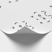 Papier Cadeau Papier d'enveloppement GPT conversation multivers (Coin)