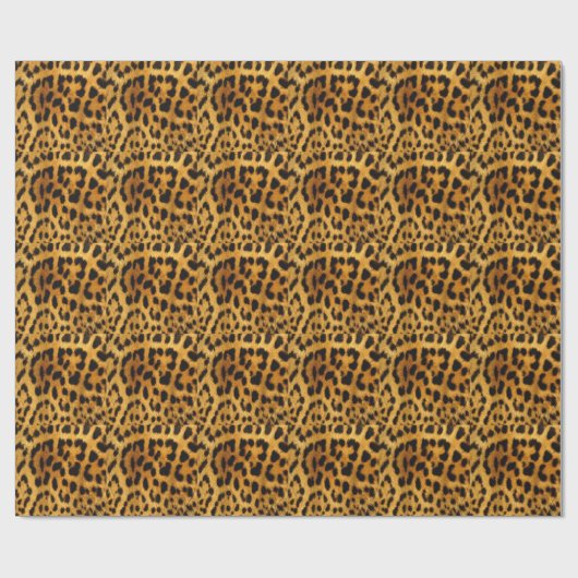 Papier Cadeau Papier d'enveloppement Leopard 2 (Plat)