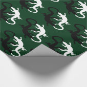 Papier Cadeau Papier d'enveloppement Lizard Revêtement d'art Pap (Coin)