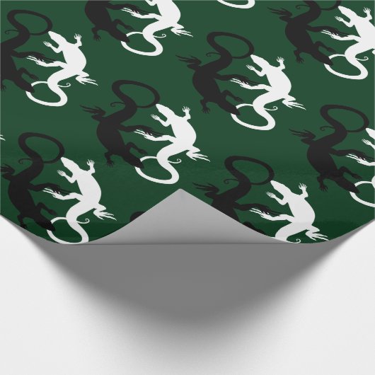 Papier Cadeau Papier d'enveloppement Lizard Revêtement d'art Pap (Coin)