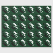 Papier Cadeau Papier d'enveloppement Lizard Revêtement d'art Pap (Plat)