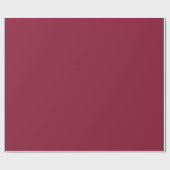 Papier Cadeau Papier d'enveloppement massif Maroon (Plat)