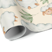 Papier Cadeau Papier d'enveloppement mignon (Coin rond)