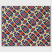 Papier Cadeau Papier d'enveloppement Motif Abstrait Bauhaus (Plat)